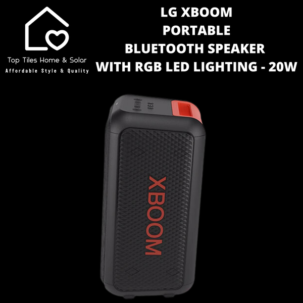 LG XBOOM Portable Bluetooth Speaker With RGB LED Lighting - 200W