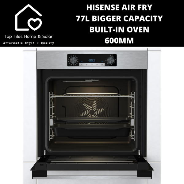 Hisense Air Fry 77L Bigger Capacity Built-in Oven - 600mm