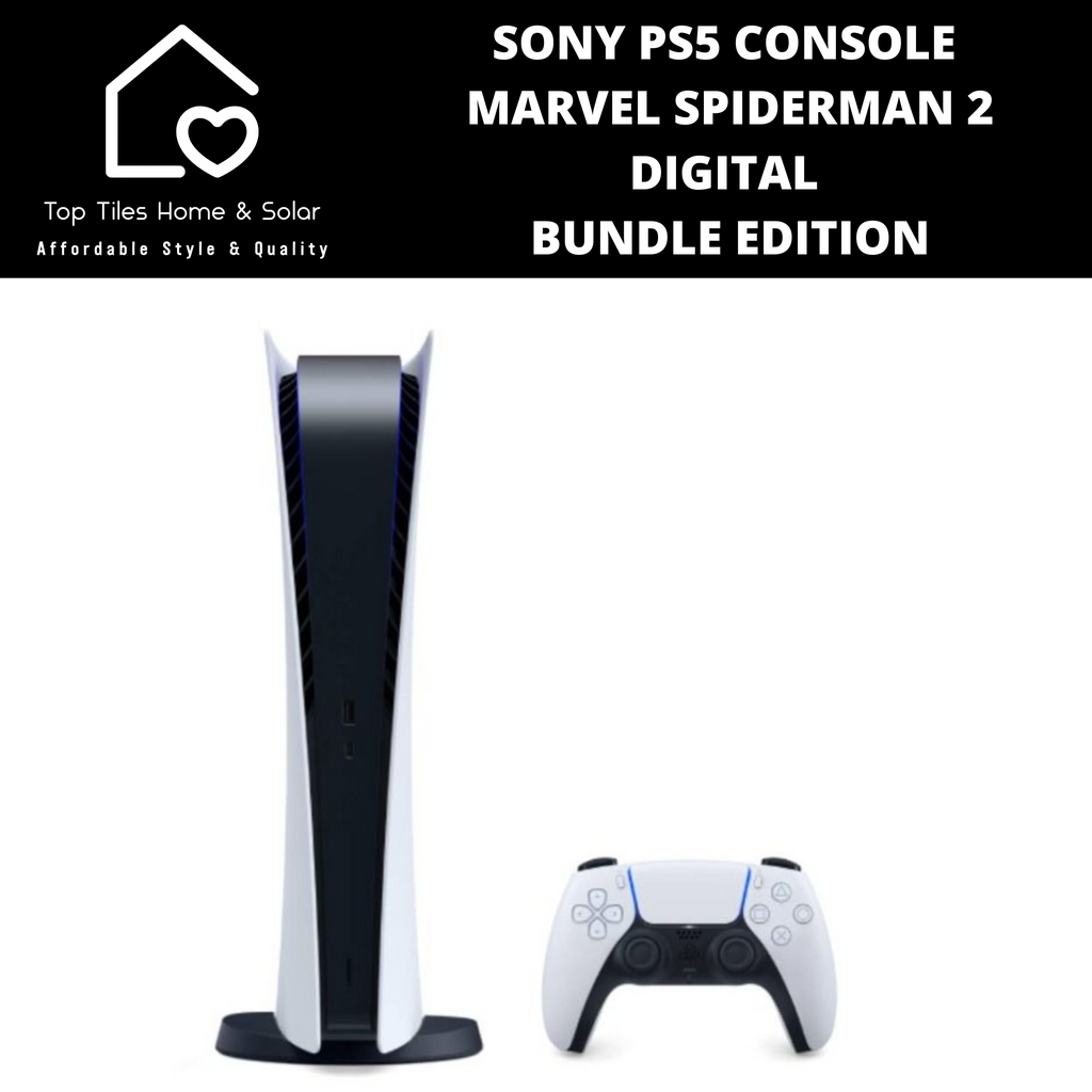 Sony PS5 Console Marvel Spiderman 2 Disc Bundle Edition – Top Tiles Home &  Solar