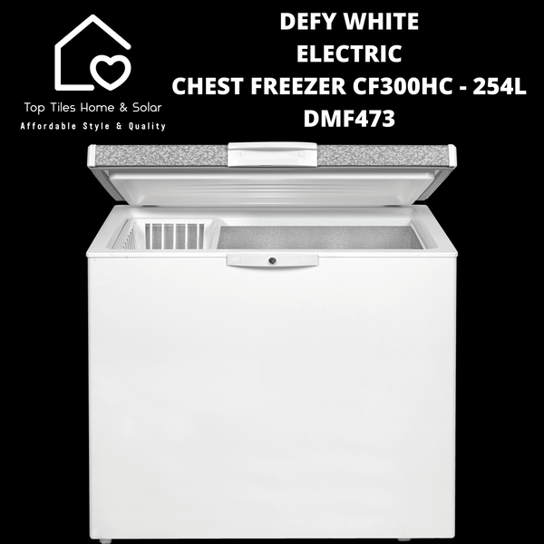 Defy White Electric Chest Freezer CF300HC - 254L DMF473