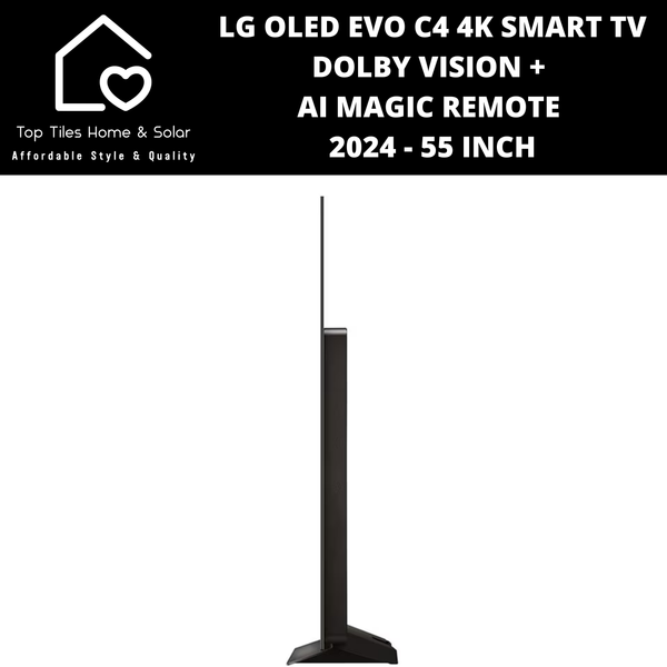 LG OLED EVO C4 4K Smart TV Dolby Vision + AI Magic Remote 2024 - 55 Inch