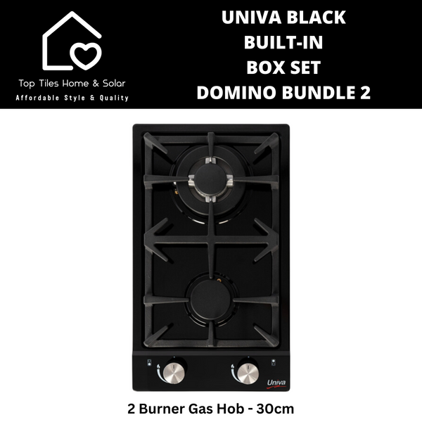 Univa Black Built-in Box Set - Domino Bundle 2