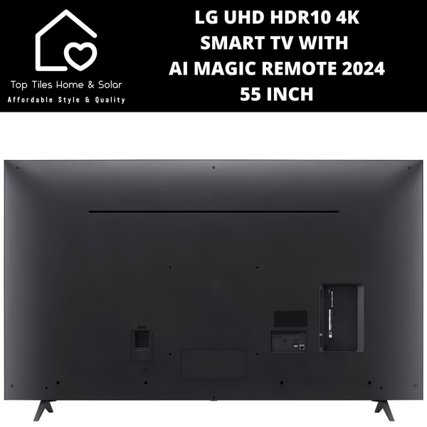 LG UHD HDR10 4K Smart TV with AI Magic Remote 2024 - 55 Inch