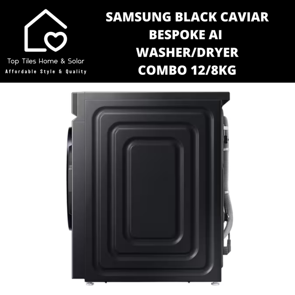 Samsung Black Caviar Bespoke AI Washer Dryer Combo - 12/8kg