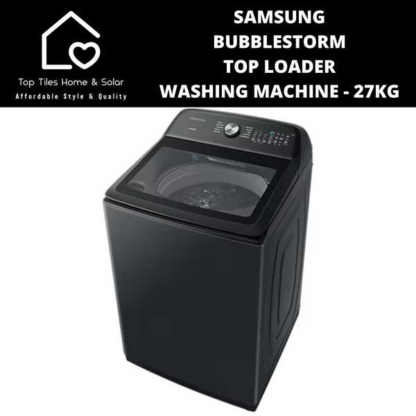 Samsung BubbleStorm  Top Loader Washing Machine - 27kg