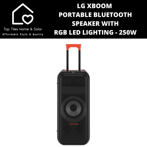 LG XBOOM Portable Bluetooth Speaker With RGB LED Lighting - 250W