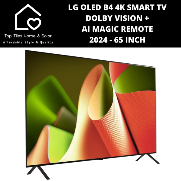 LG OLED B4 4K Smart TV Dolby Vision + AI Magic Remote 2024 - 65 Inch