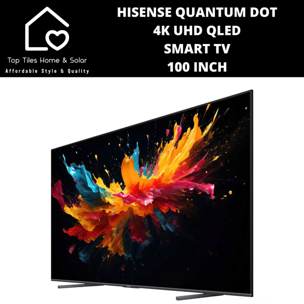 Hisense Quantum Dot 4K UHD QLED Smart TV - 100 Inch