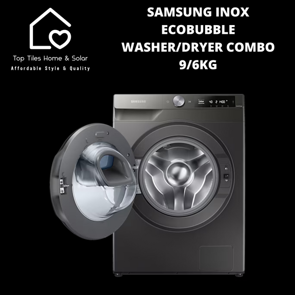 Samsung Inox EcoBubble Washer Dryer Combo - 9/6kg