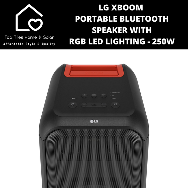 LG XBOOM Portable Bluetooth Speaker With RGB LED Lighting - 250W