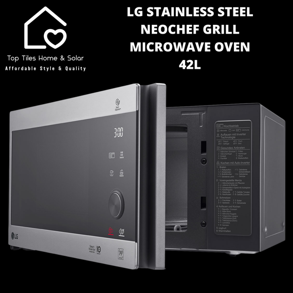 LG Stainless Steel NeoChef Grill Microwave Oven - 42L