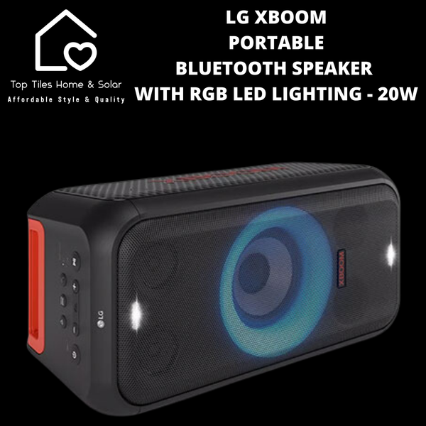 LG XBOOM Portable Bluetooth Speaker With RGB LED Lighting - 200W