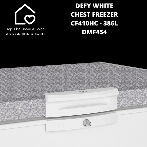 Defy White Chest Freezer CF410HC - 386L DMF454