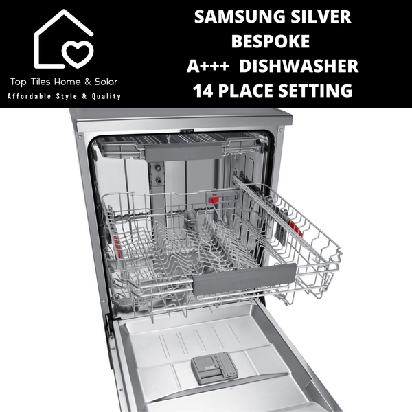 Samsung Silver Bespoke A+++  Dishwasher - 14 Place Setting