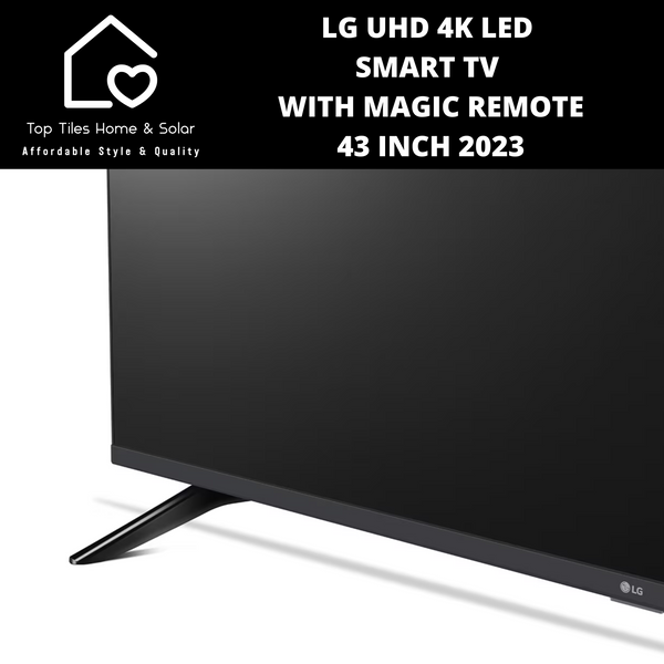 LG UHD 4K LED Smart TV with Magic Remote - 43 Inch 2023