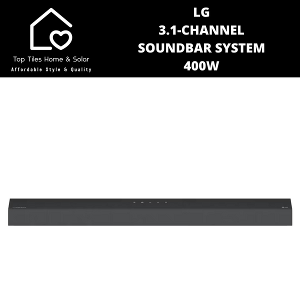 LG 3.1-Channel Soundbar System - 400W