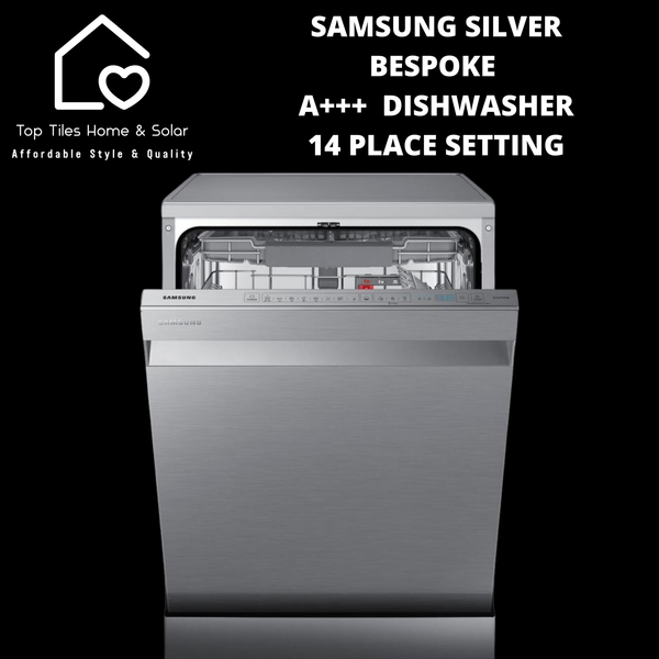 Samsung Silver Bespoke A+++  Dishwasher - 14 Place Setting