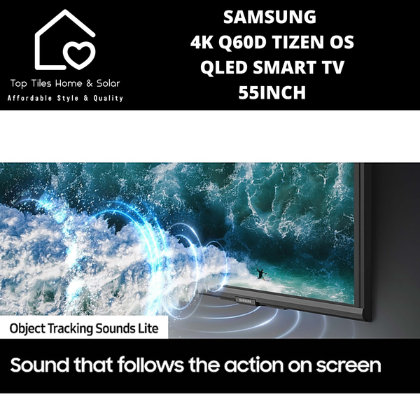 Samsung 4K Q60D Tizen OS QLED Smart TV - 55 Inch