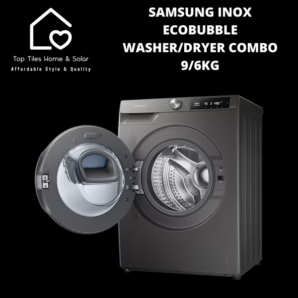 Samsung Inox EcoBubble Washer Dryer Combo - 9/6kg