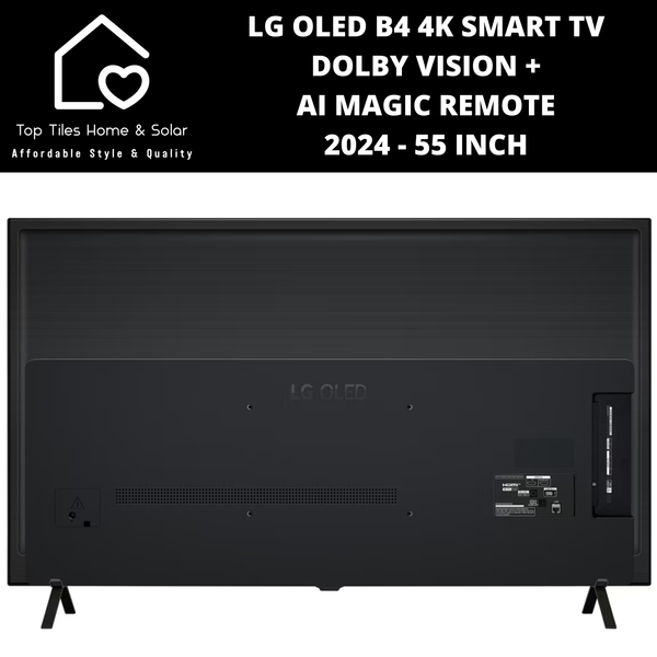 LG OLED B4 4K Smart TV Dolby Vision + AI Magic Remote 2024 - 55 Inch