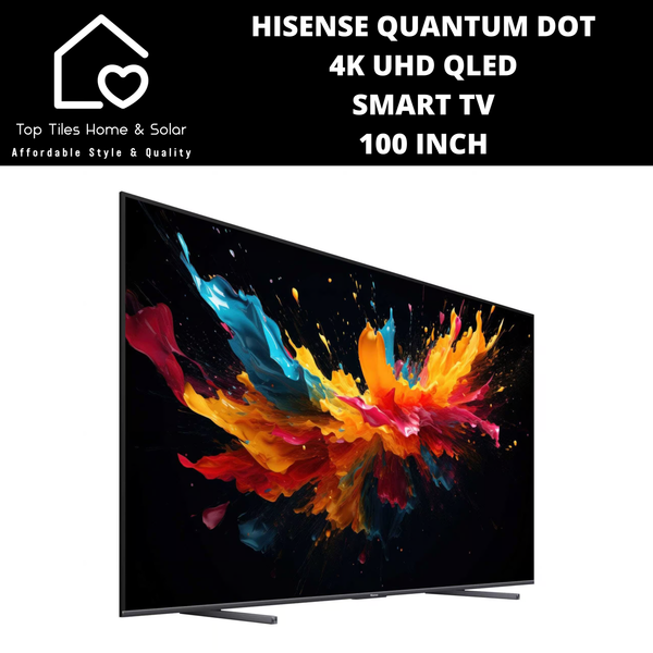 Hisense Quantum Dot 4K UHD QLED Smart TV - 100 Inch