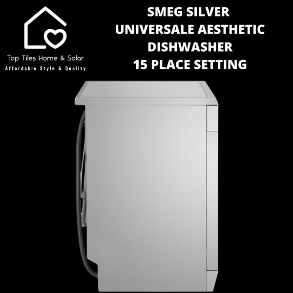 Smeg Silver Universale Dishwasher - 15 Place Setting