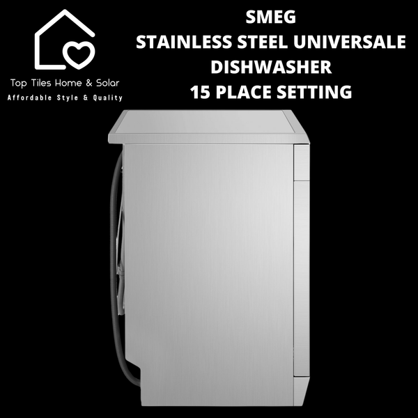 Smeg Stainless Steel Universale Dishwasher - 15 Place Setting