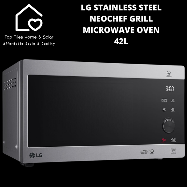 LG Stainless Steel NeoChef Grill Microwave Oven - 42L