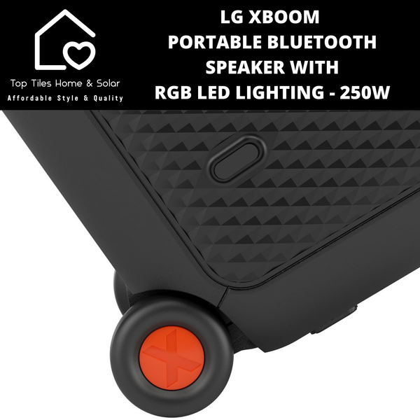 LG XBOOM Portable Bluetooth Speaker With RGB LED Lighting - 250W