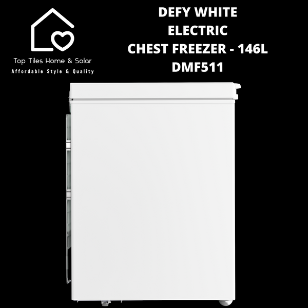 Defy White Electric Chest Freezer - 146L DMF511