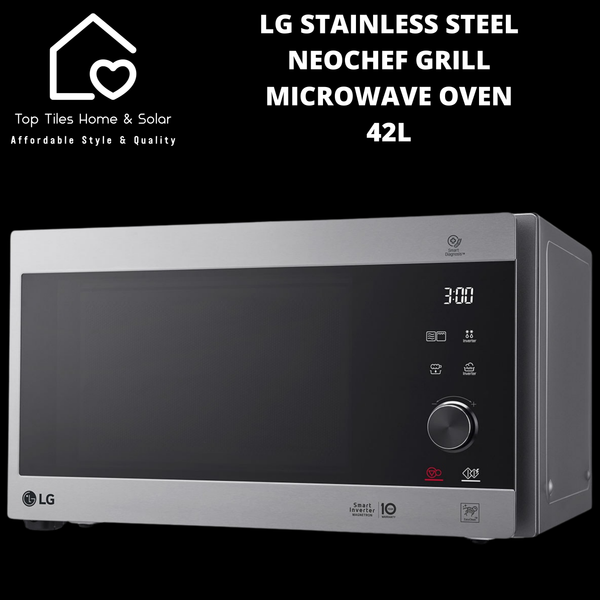 LG Stainless Steel NeoChef Grill Microwave Oven - 42L