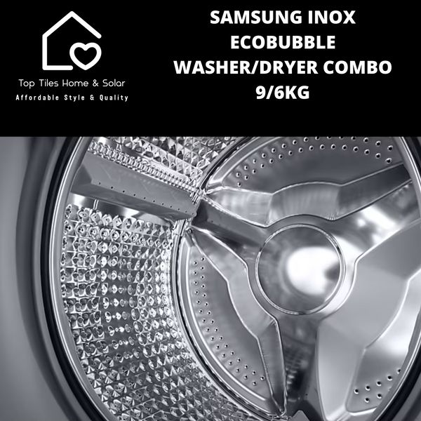 Samsung Inox EcoBubble Washer Dryer Combo - 9/6kg