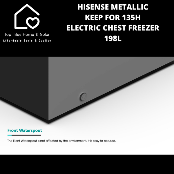 Hisense Metallic Keep For 135H Electric Chest Freezer - 198L