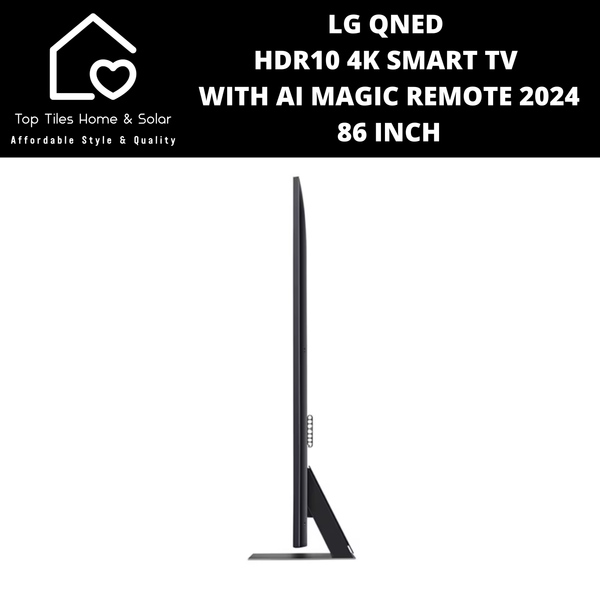 LG QNED HDR10 4K Smart TV with AI Magic Remote 2024 - 86 Inch