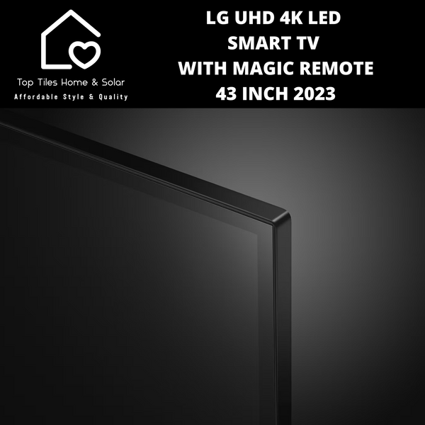 LG UHD 4K LED Smart TV with Magic Remote - 43 Inch 2023