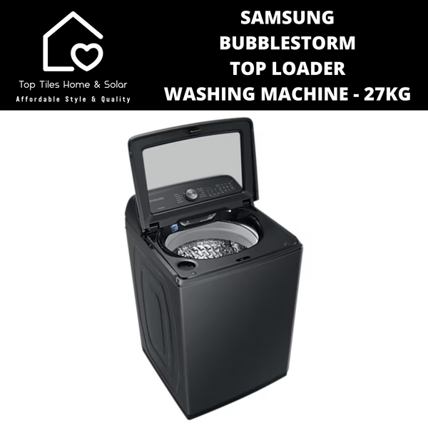 Samsung BubbleStorm  Top Loader Washing Machine - 27kg