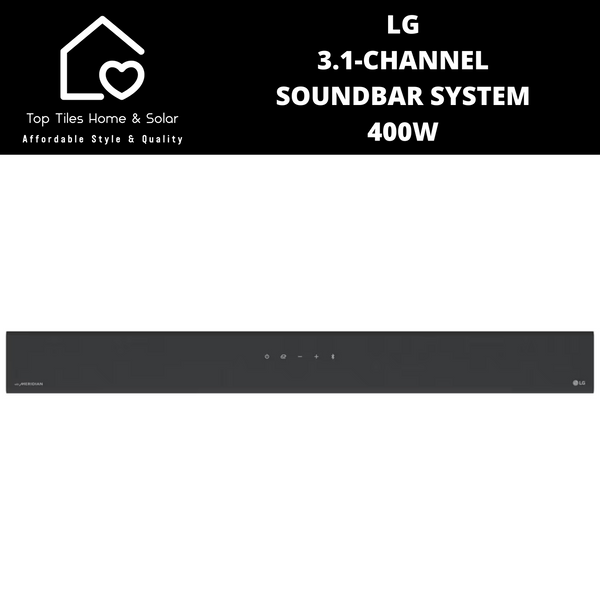 LG 3.1-Channel Soundbar System - 400W