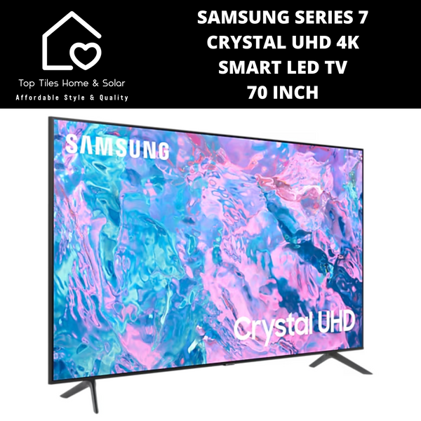 Samsung Series 7 Crystal UHD 4K Smart LED TV - 70 Inch