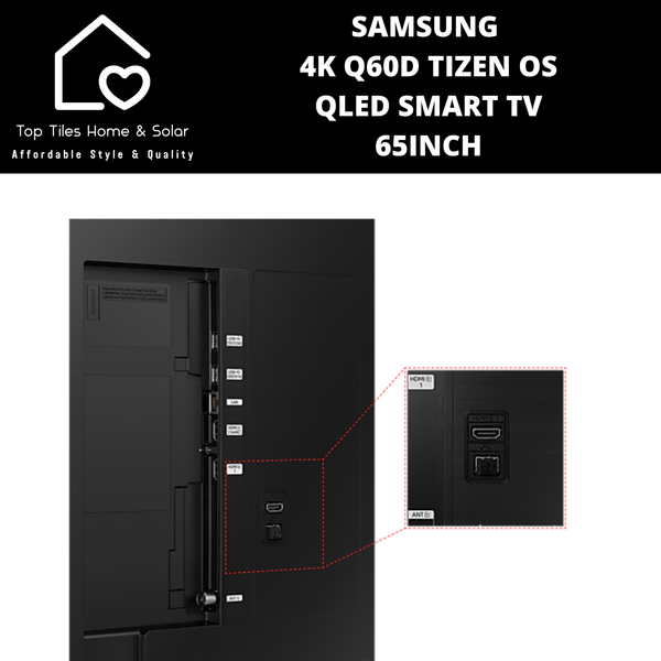 Samsung 4K Q60D Tizen OS QLED Smart TV - 65 Inch