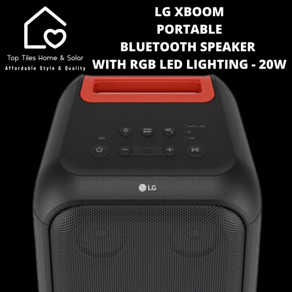 LG XBOOM Portable Bluetooth Speaker With RGB LED Lighting - 200W