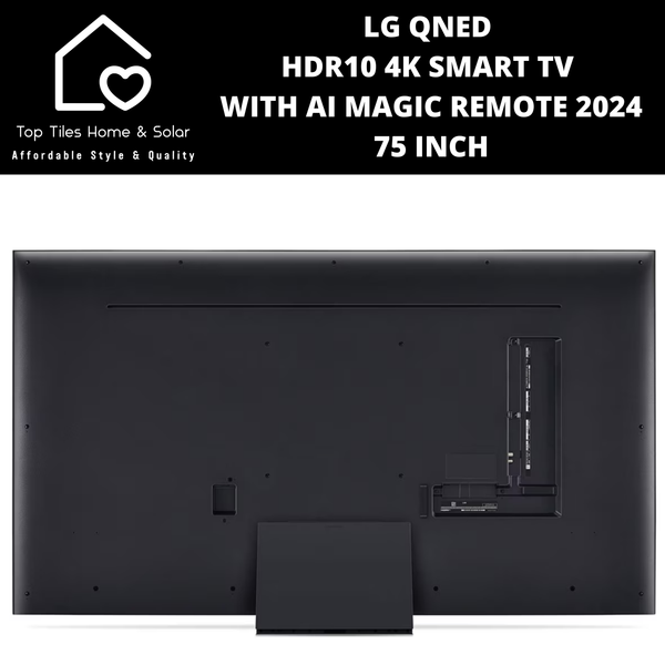 LG QNED HDR10 4K Smart TV with AI Magic Remote 2024 - 75 Inch