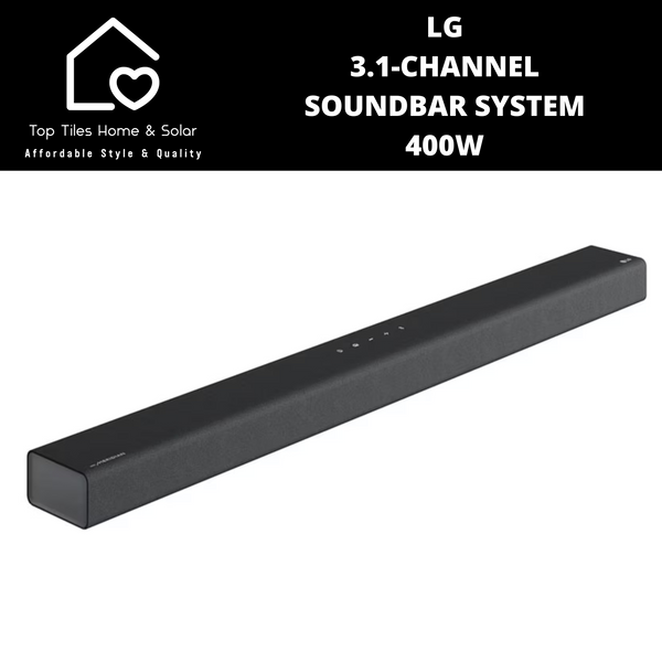 LG 3.1-Channel Soundbar System - 400W