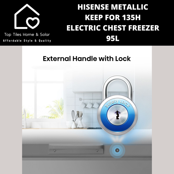 Hisense Metallic Keep For 135H Electric Chest Freezer - 95L