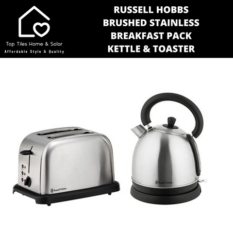 Russell Hobbs 1200W Stainless Steel 2-Slice Modern Silver 6-Mode