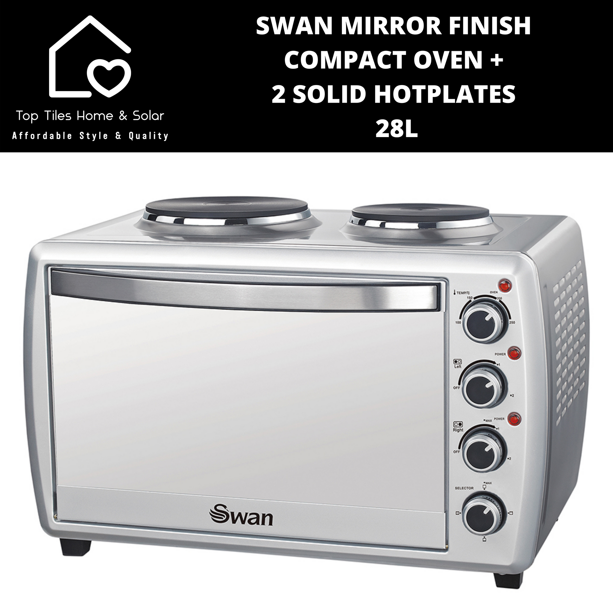 Swan mirror deals microwave