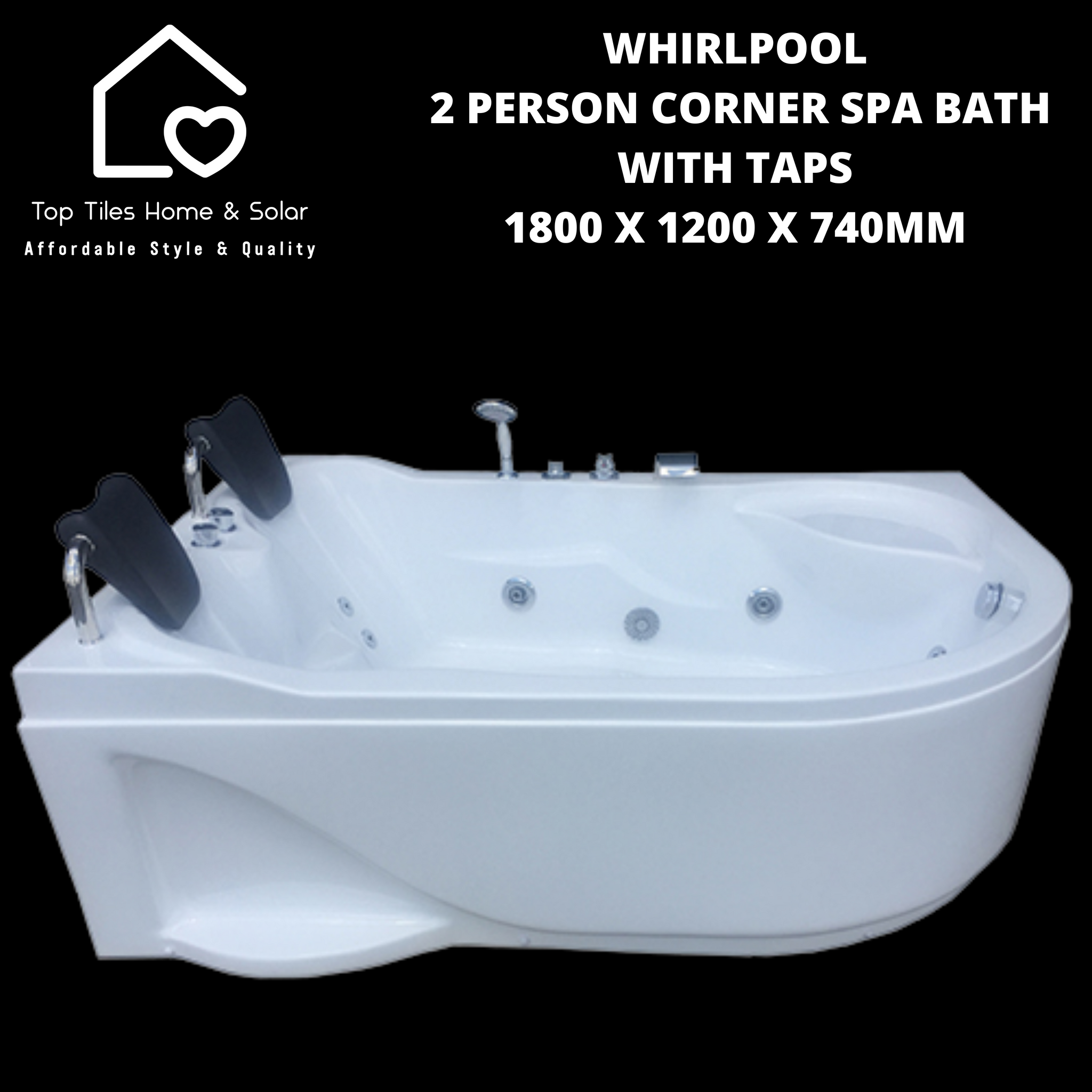 2 person deals jacuzzi bath