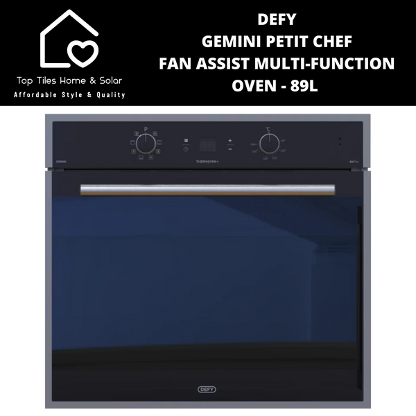 Defy Gemini Petit Chef Multi-Function Oven - 89L DBO775