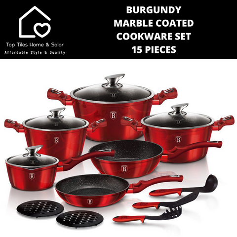 15 piece Cookware Set, Metallic Line Royal Purple Edition - Berlinger Haus  - Touch of Modern