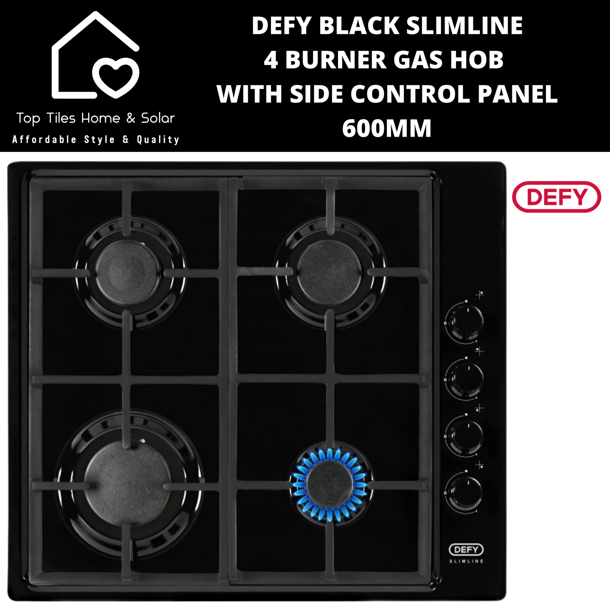 defy slimline glass hob