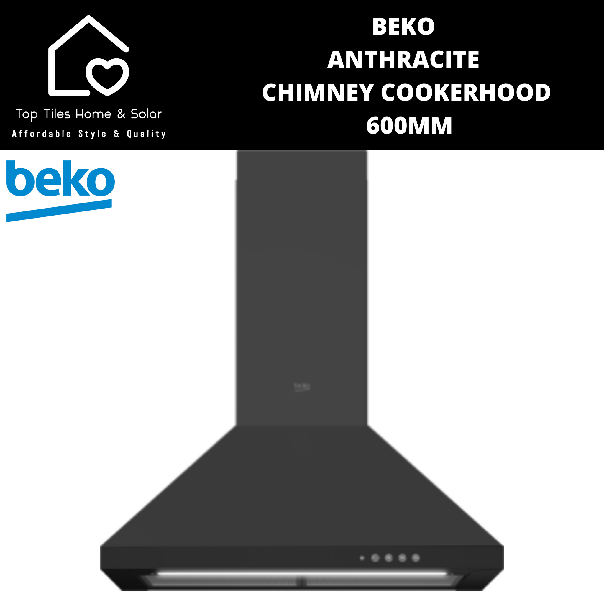 beko anthracite cooker